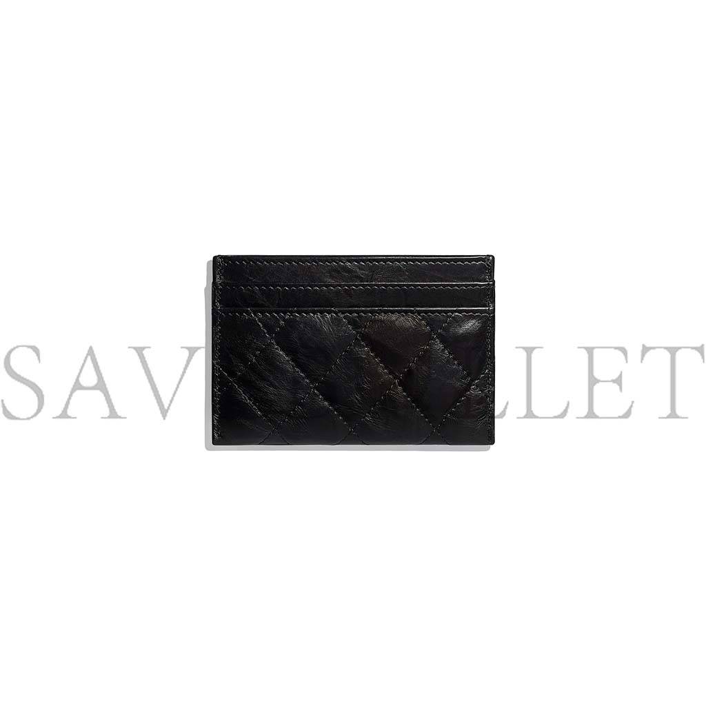 CHANEL 2.55 CARD HOLDER A80611 Y04634 C3906 (11.2*7.5*2cm)